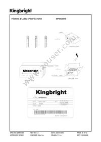 WP908A8YD Datasheet Page 4