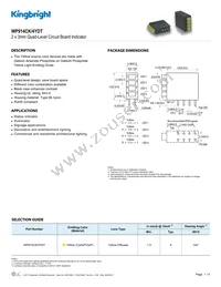 WP914CK/4YDT Datasheet Cover