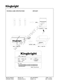 WP914EDT Datasheet Page 4