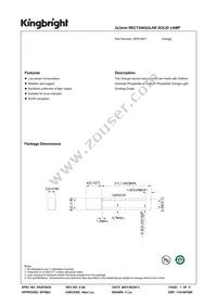 WP914ET Datasheet Cover