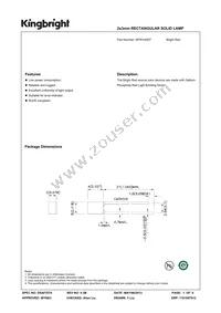 WP914HDT Datasheet Cover