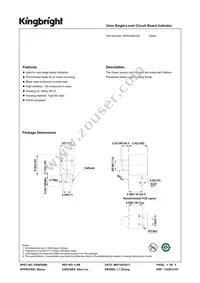 WP934AD/GD Datasheet Cover