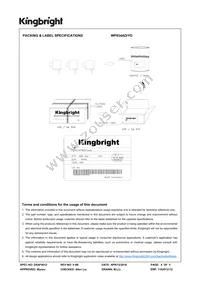 WP934AD/YD Datasheet Page 4