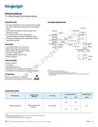 WP934CA/2SRD-90 Datasheet Cover