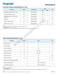 WP934CA/2SRD-90 Datasheet Page 2