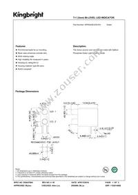 WP934GE/2GD-RV Datasheet Cover