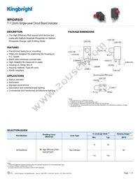 WP934RS/ID Datasheet Cover