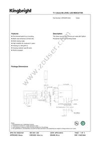 WP934RT/2GD Datasheet Cover