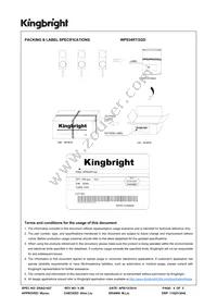 WP934RT/2GD Datasheet Page 4