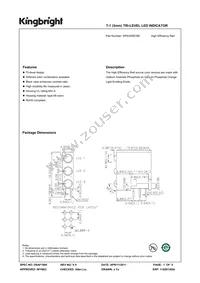 WP934RZ/3ID Datasheet Cover