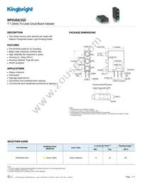 WP934SA/3GD Datasheet Cover