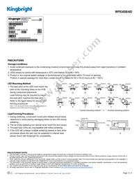 WP934SB/4ID Datasheet Page 4