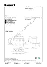 WP934TV/4LID Datasheet Cover