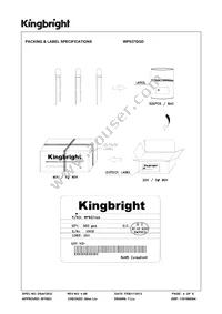 WP937GGD Datasheet Page 4