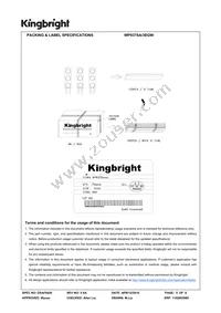 WP937SA/3EGW Datasheet Page 5