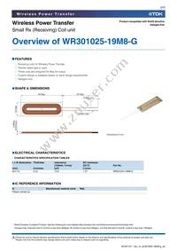 WR301025-19M8-G Datasheet Page 2