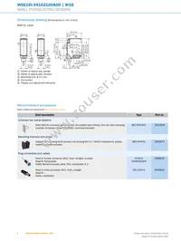 WSE16I-34162100A00 Datasheet Page 8