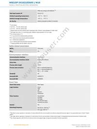 WSE16P-34162100A00 Datasheet Page 4