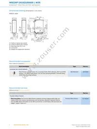 WSE26P-1H162100A00 Datasheet Page 8