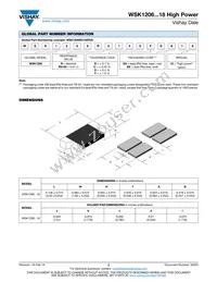 WSK1206R0490FEA18 Datasheet Page 2