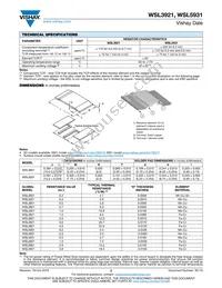 WSL5931L3000FEA Datasheet Page 2