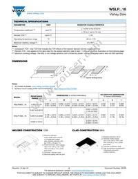 WSLP0805R0100FEA18 Datasheet Page 2