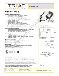 WSU075-4000-R Cover