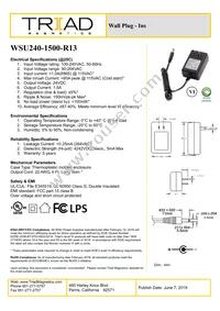 WSU240-1500-R13 Cover