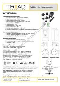 WSX150-1600-R Datasheet Cover