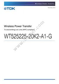 WT-525225-20K2-A1-G Datasheet Cover