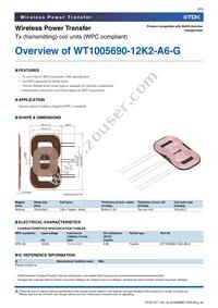 WT1005690-12K2-A6-G Datasheet Page 2