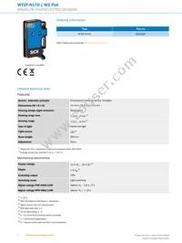 WT2F-N170 Datasheet Page 2