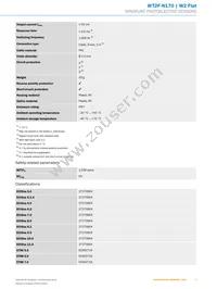 WT2F-N170 Datasheet Page 3