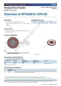 WT303012-12F2-ID Datasheet Page 2
