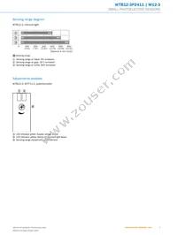 WTB12-3P2411 Datasheet Page 5