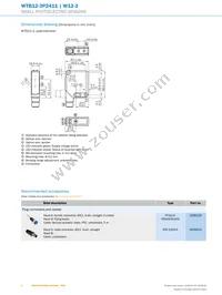 WTB12-3P2411 Datasheet Page 6