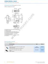 WTB12-3P2433 Datasheet Page 6