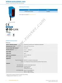 WTB16I-1H161120A00 Datasheet Page 2