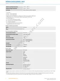 WTB16I-1H161120A00 Datasheet Page 4