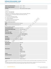 WTB16I-34161120A00 Datasheet Page 4