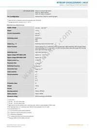 WTB16P-1H161220A00 Datasheet Page 3