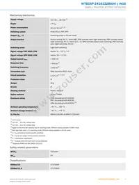 WTB16P-2416122BA00 Datasheet Page 3