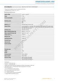 WTB26I-1H161120A00 Datasheet Page 3