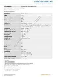 WTB26I-24161120A00 Datasheet Page 3