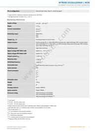 WTB26I-34161120A00 Datasheet Page 3