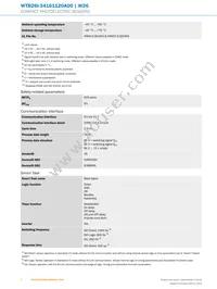 WTB26I-34161120A00 Datasheet Page 4