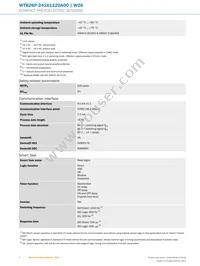 WTB26P-24161120A00 Datasheet Page 4