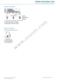 WTB26P-34161120A00 Datasheet Page 7