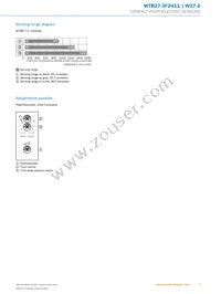 WTB27-3F2411 Datasheet Page 5