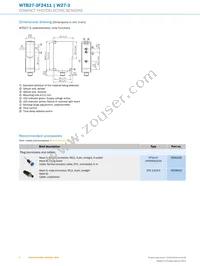 WTB27-3F2411 Datasheet Page 6